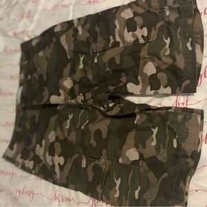 Camouflage Cargo Shorts